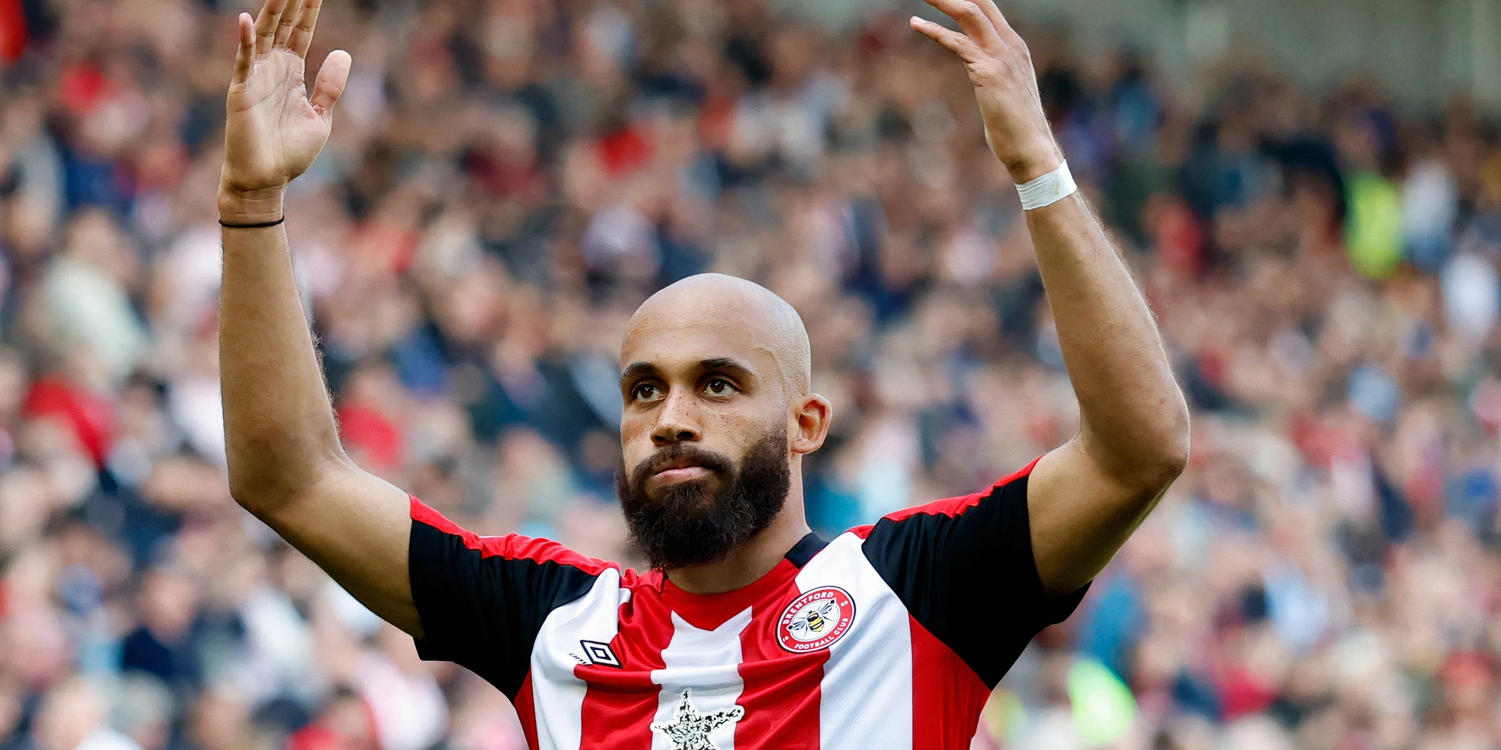 Hình ảnh minh họa chuyển nhượng tiền đạo Bryan Mbeumo của Brentford tới Manchester United