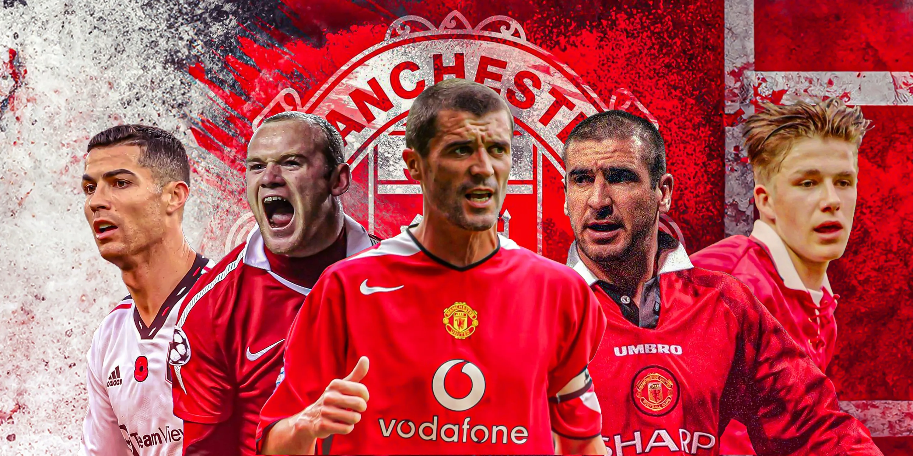 Hình ảnh tổng hợp những cầu thủ vĩ đại nhất trong lịch sử Manchester United