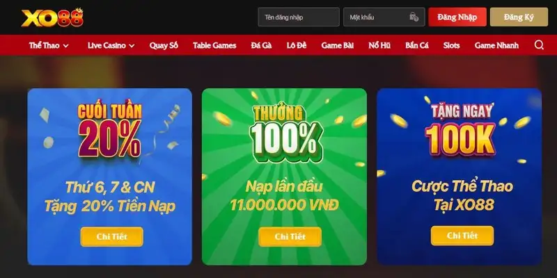 Nhà cái XO88 – Địa chỉ cá cược trực tuyến đẳng cấp 15 Nhà cái XO88 – Địa chỉ cá cược trực tuyến đẳng cấp