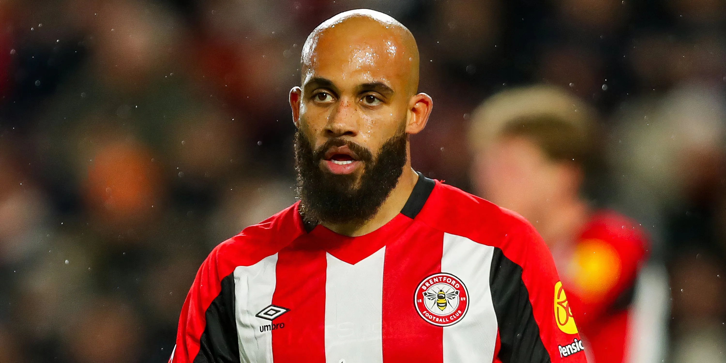 Bryan Mbeumo trong màu áo Brentford, mục tiêu chuyển nhượng của Manchester United