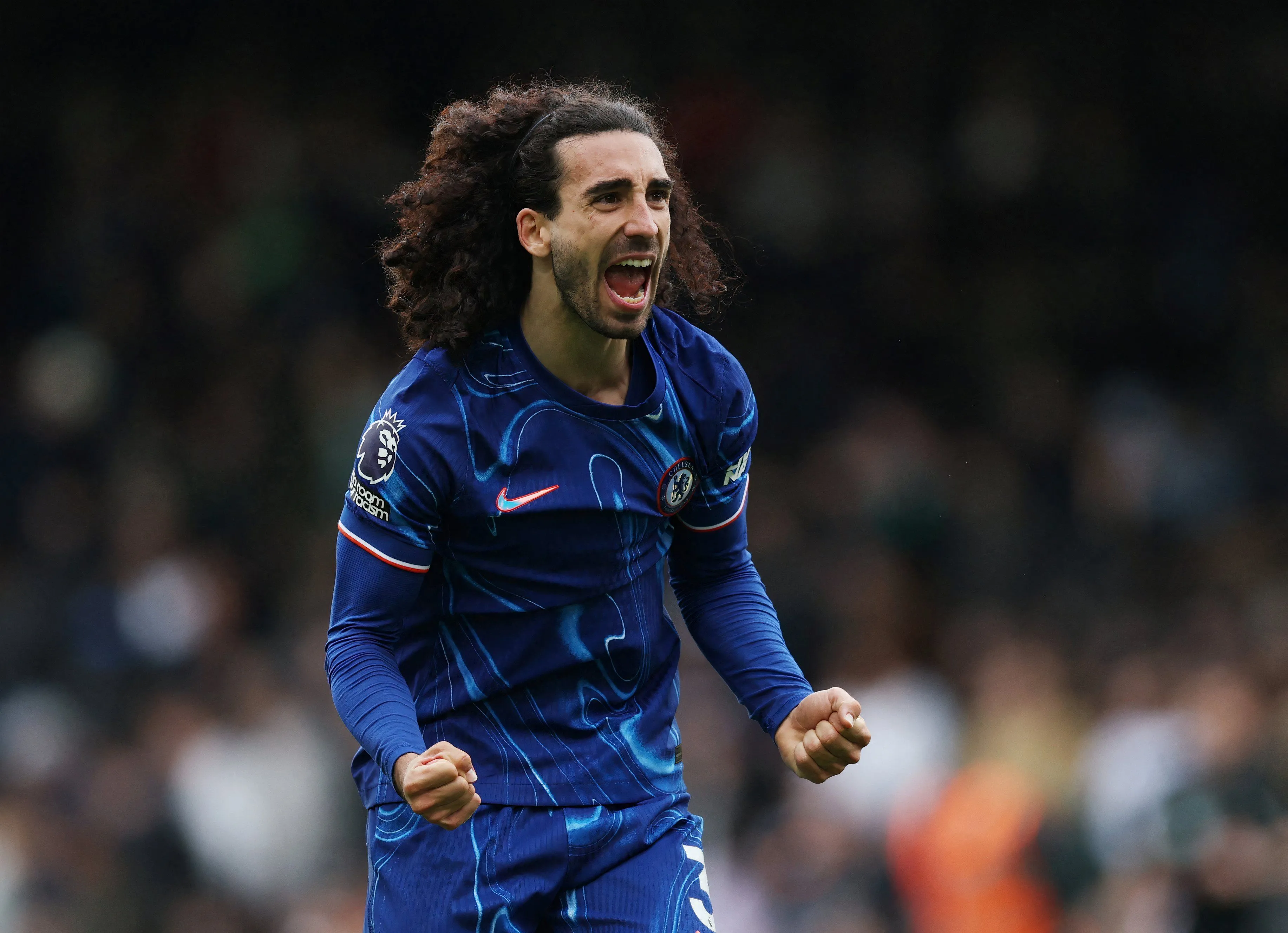 Buổi tập của các cầu thủ Chelsea trước trận đấu.