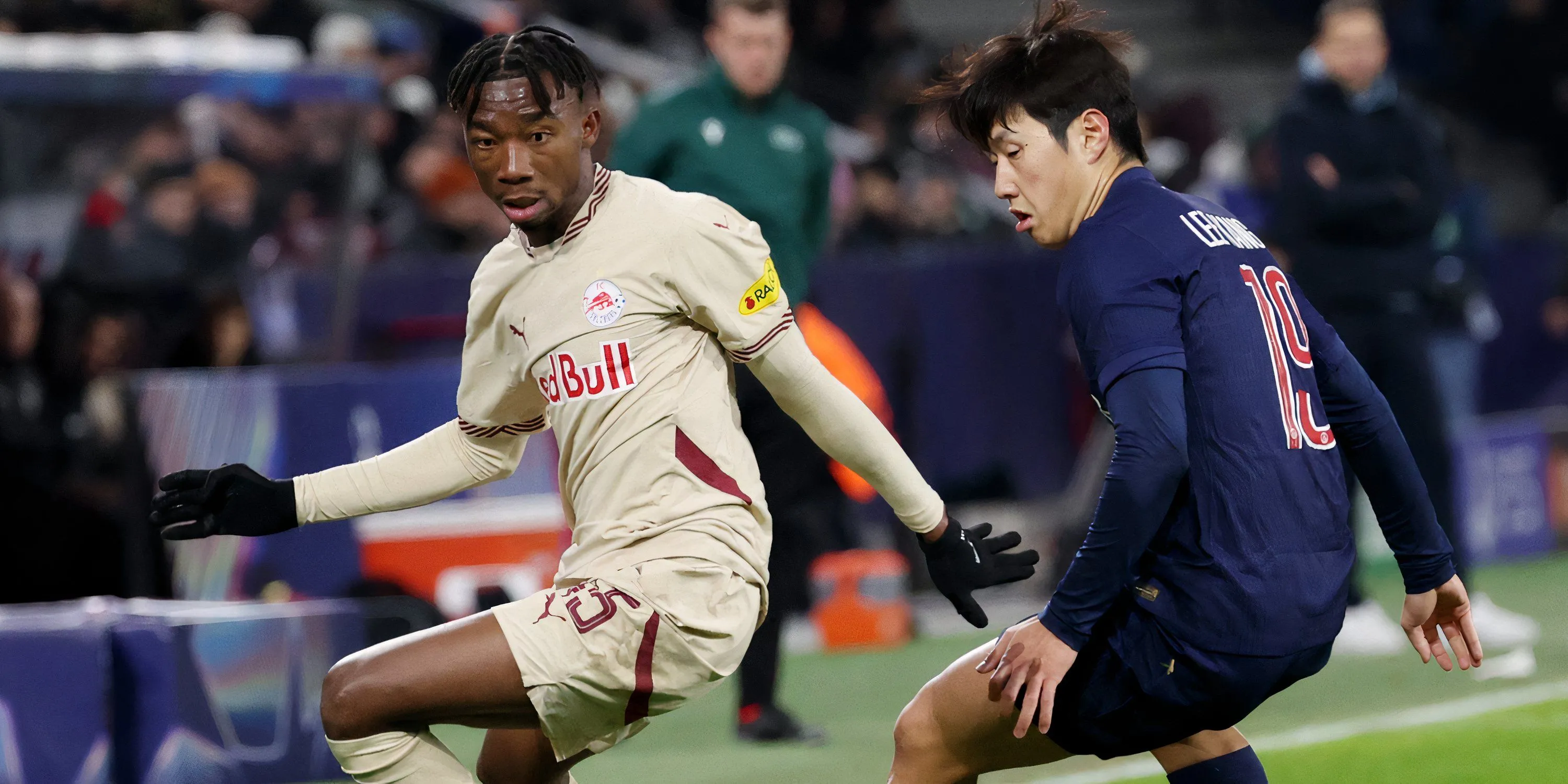 Dorgeles Nene trong màu áo Red Bull Salzburg