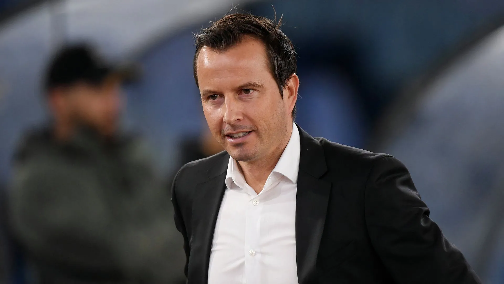 Julien Stephan khi còn dẫn dắt CLB Rennes tại Pháp