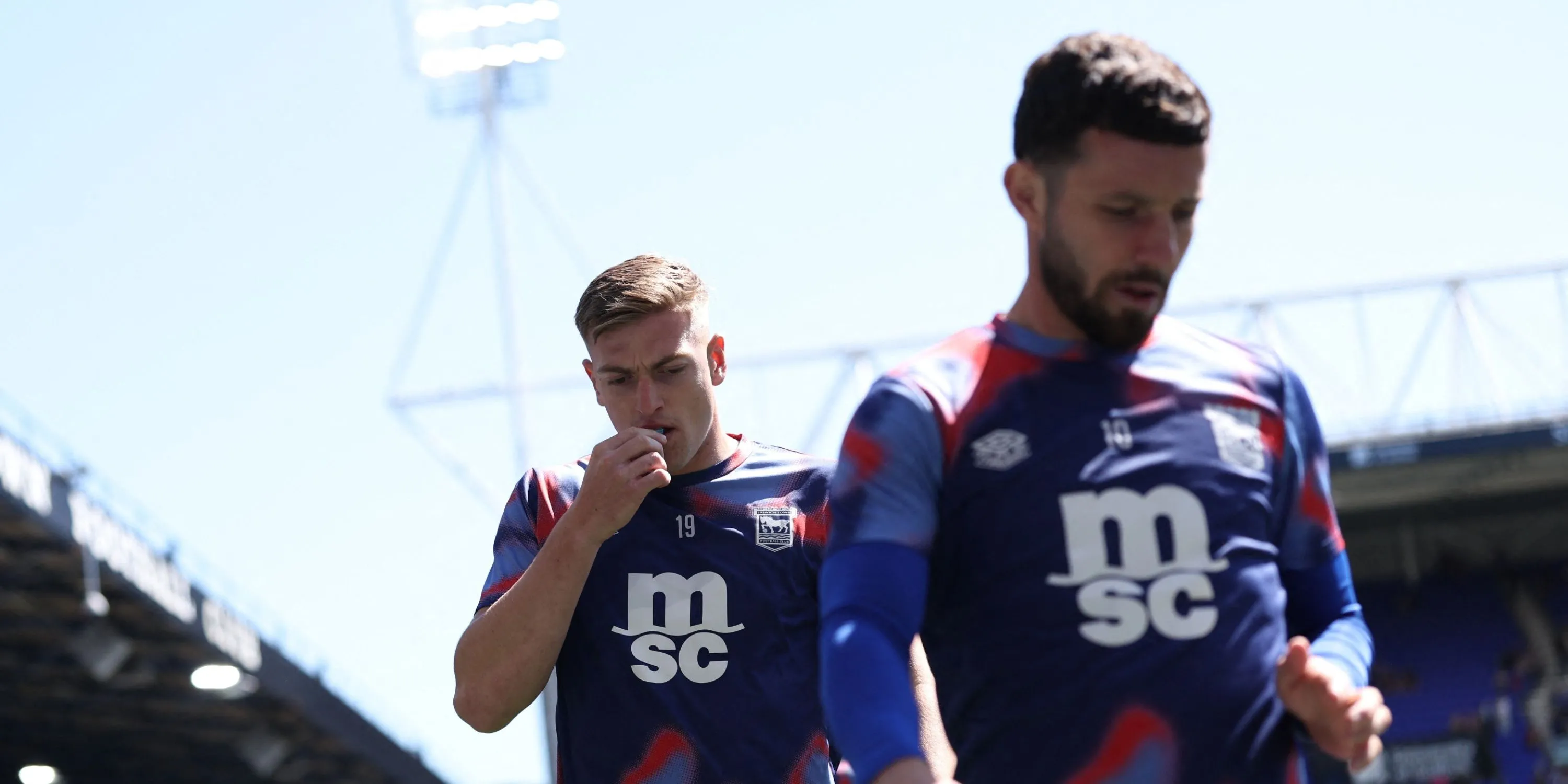 Liam Delap trong màu áo Ipswich Town