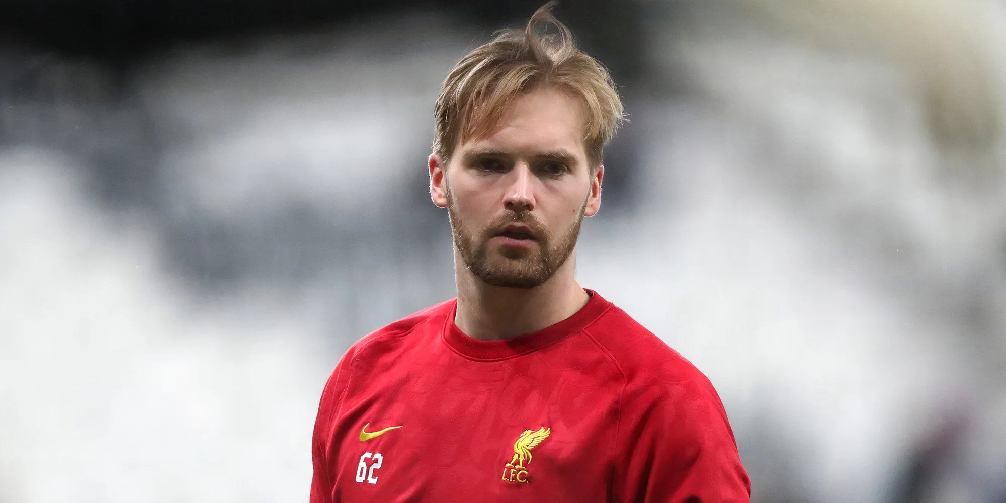 Thủ môn Caoimhin Kelleher của Liverpool, người đã chuyển đến Brentford