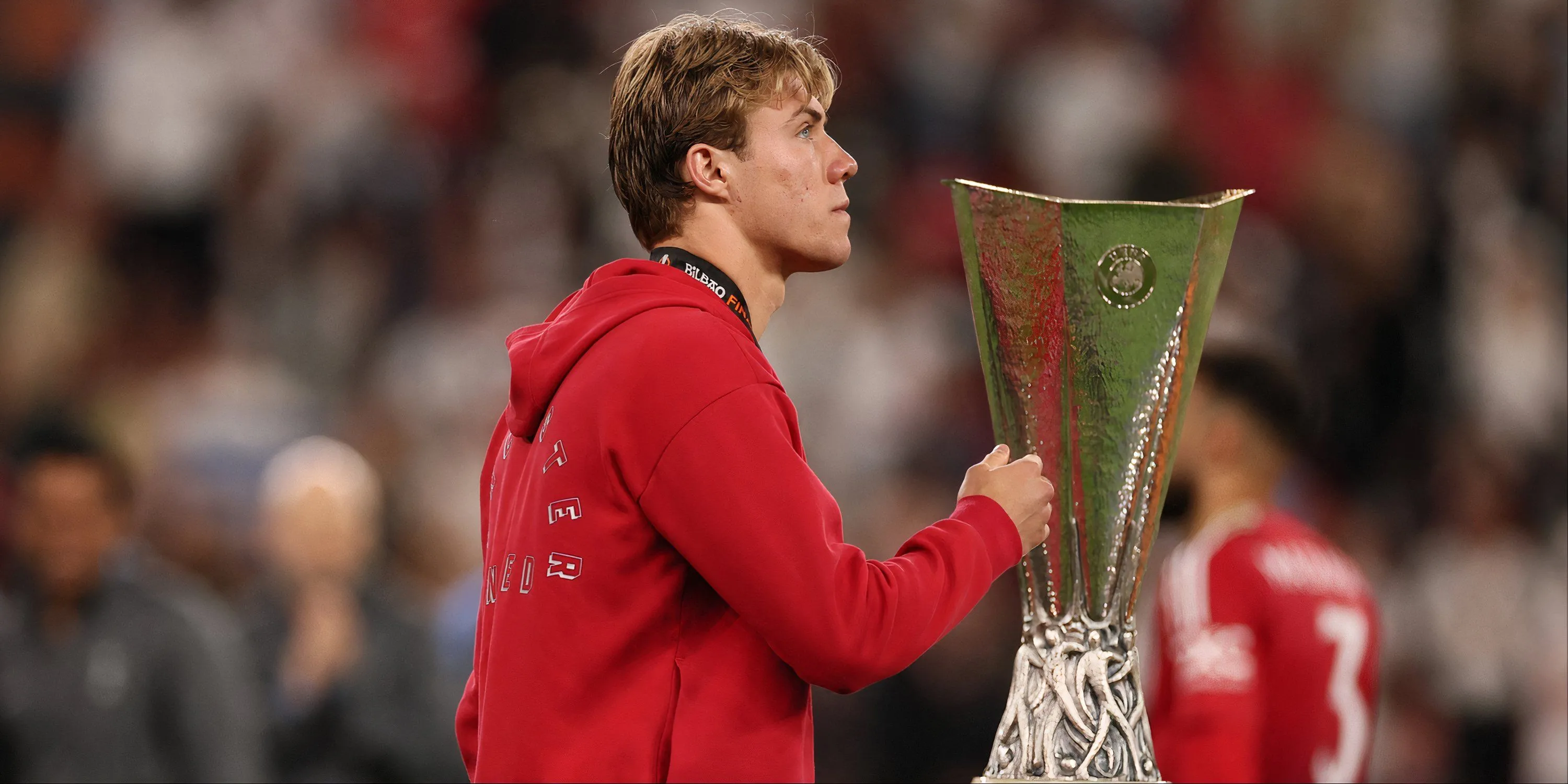 Tiền đạo Rasmus Hojlund của Manchester United