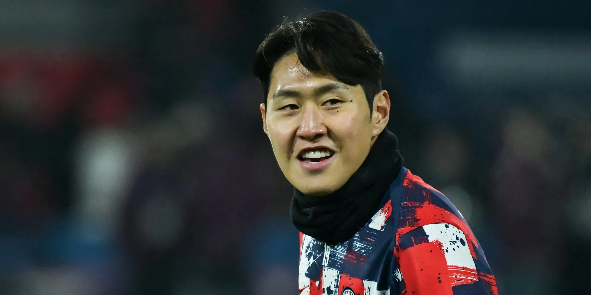 Tiền vệ Lee Kang-in trong màu áo PSG thi đấu tại Ligue 1