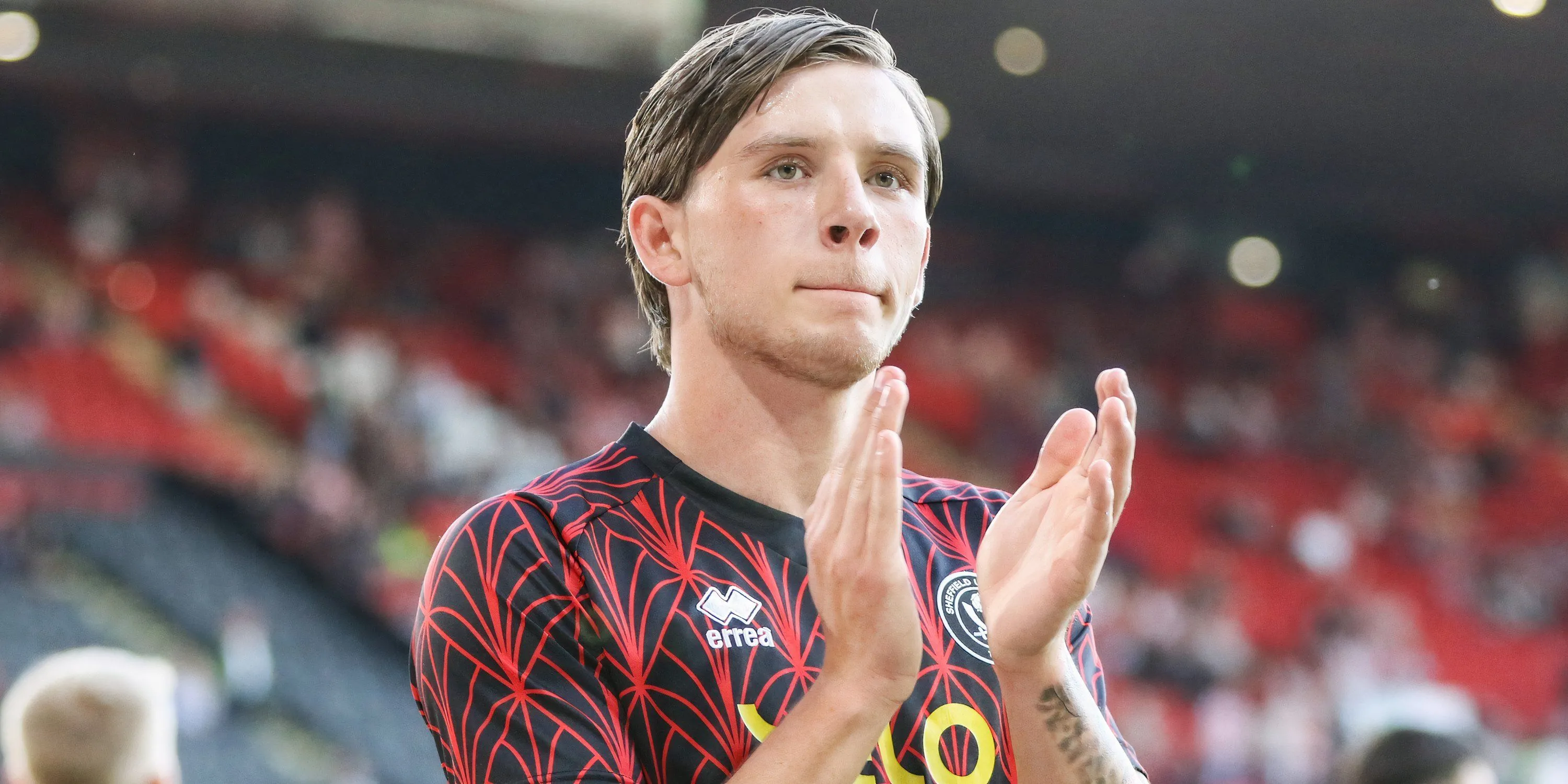 Tiền vệ trẻ Sydie Peck của Sheffield United, một mục tiêu được West Ham theo dõi tại Hạng Nhất Anh.