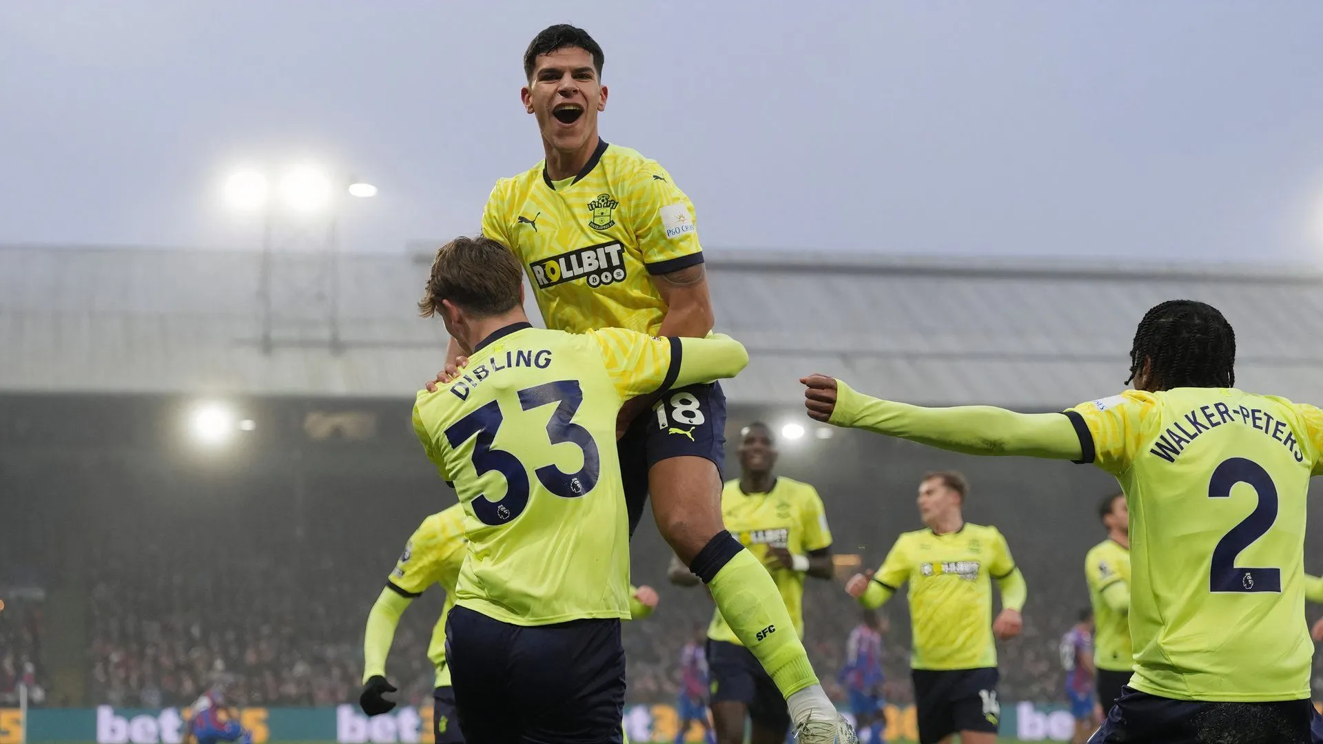 Các cầu thủ Southampton đang hướng tới mục tiêu thăng hạng Premier League.