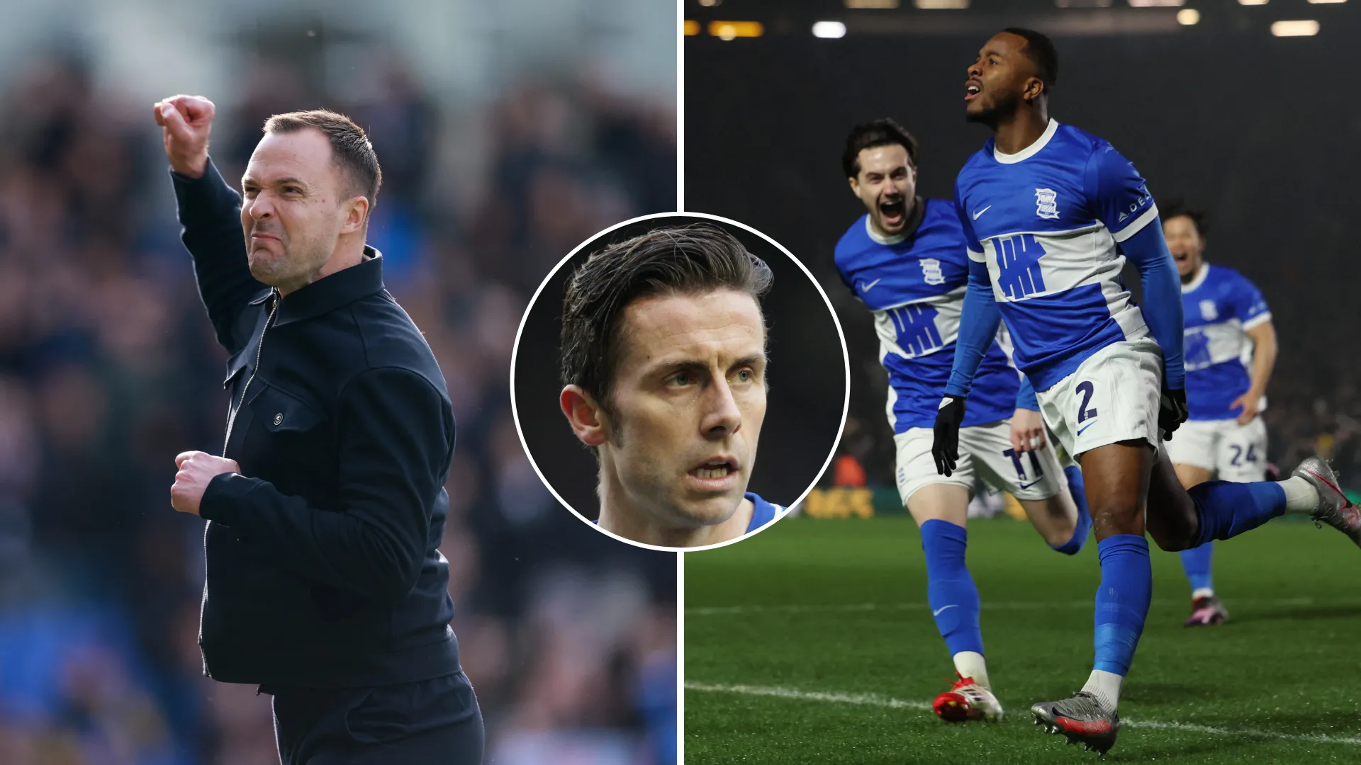 Chuyên gia David Prutton và huấn luyện viên Chris Davies của Birmingham City