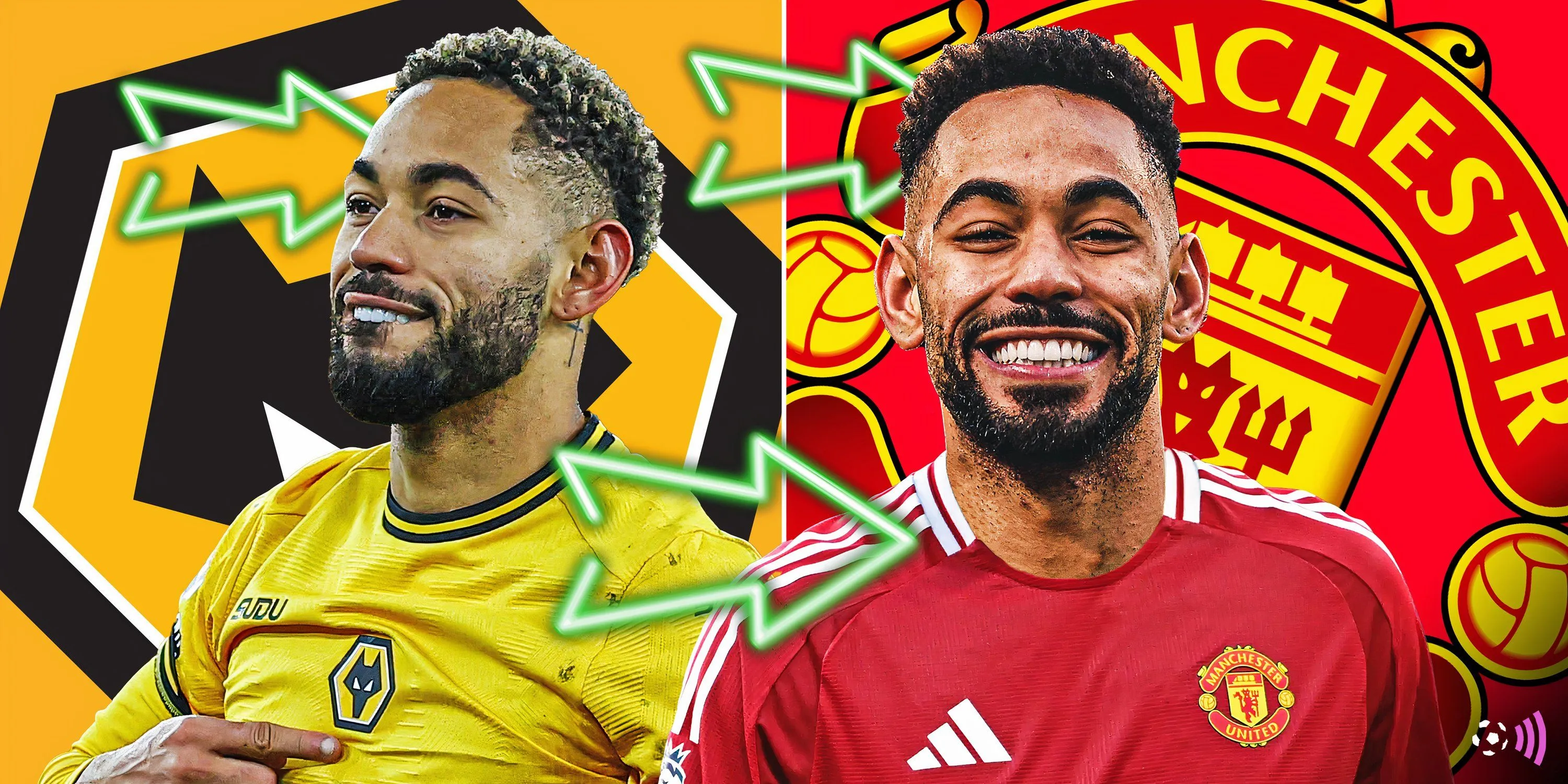 Matheus Cunha trong màu áo Manchester United tại Premier League