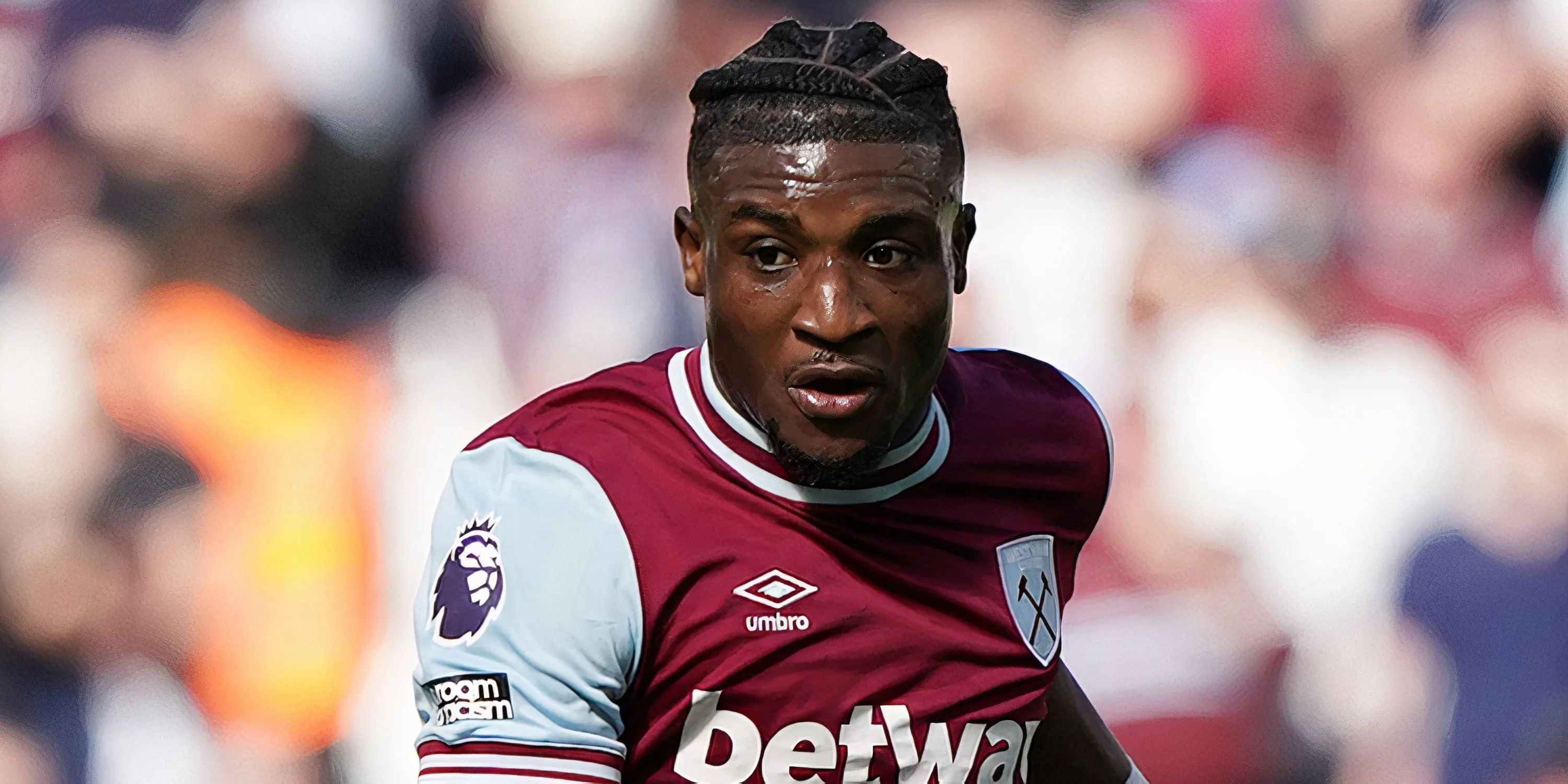 Mohammed Kudus trong màu áo West Ham United tại Premier League