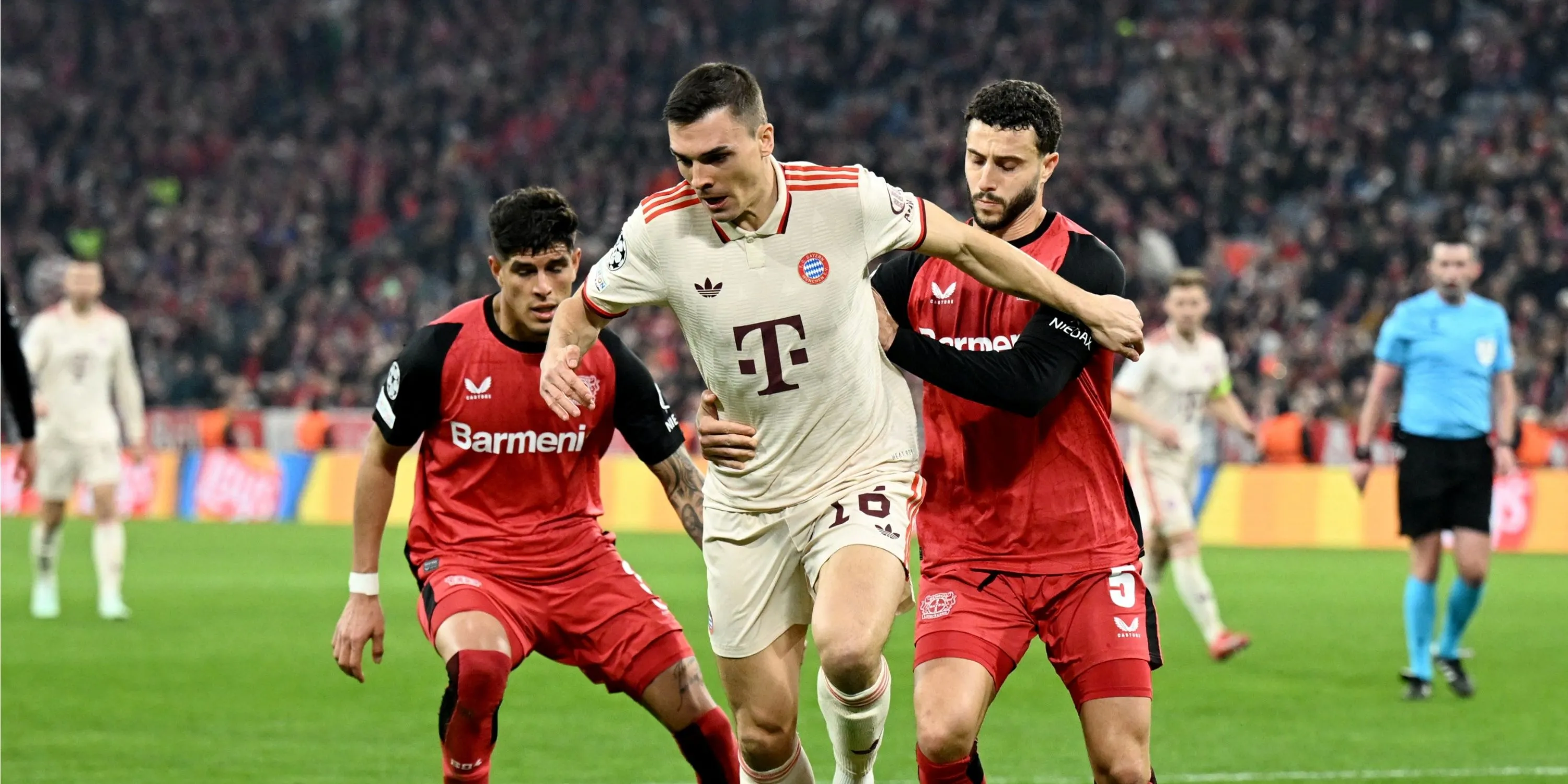 Joao Palhinha trong màu áo Bayern Munich trước khi trở lại Premier League cùng Tottenham.