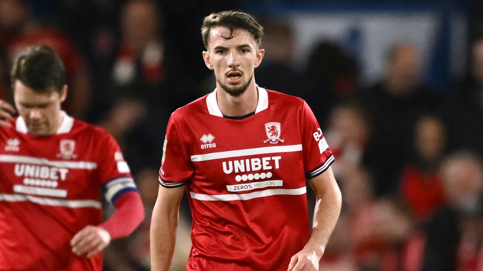 Tiền vệ Dan Barlaser trong màu áo Middlesbrough
