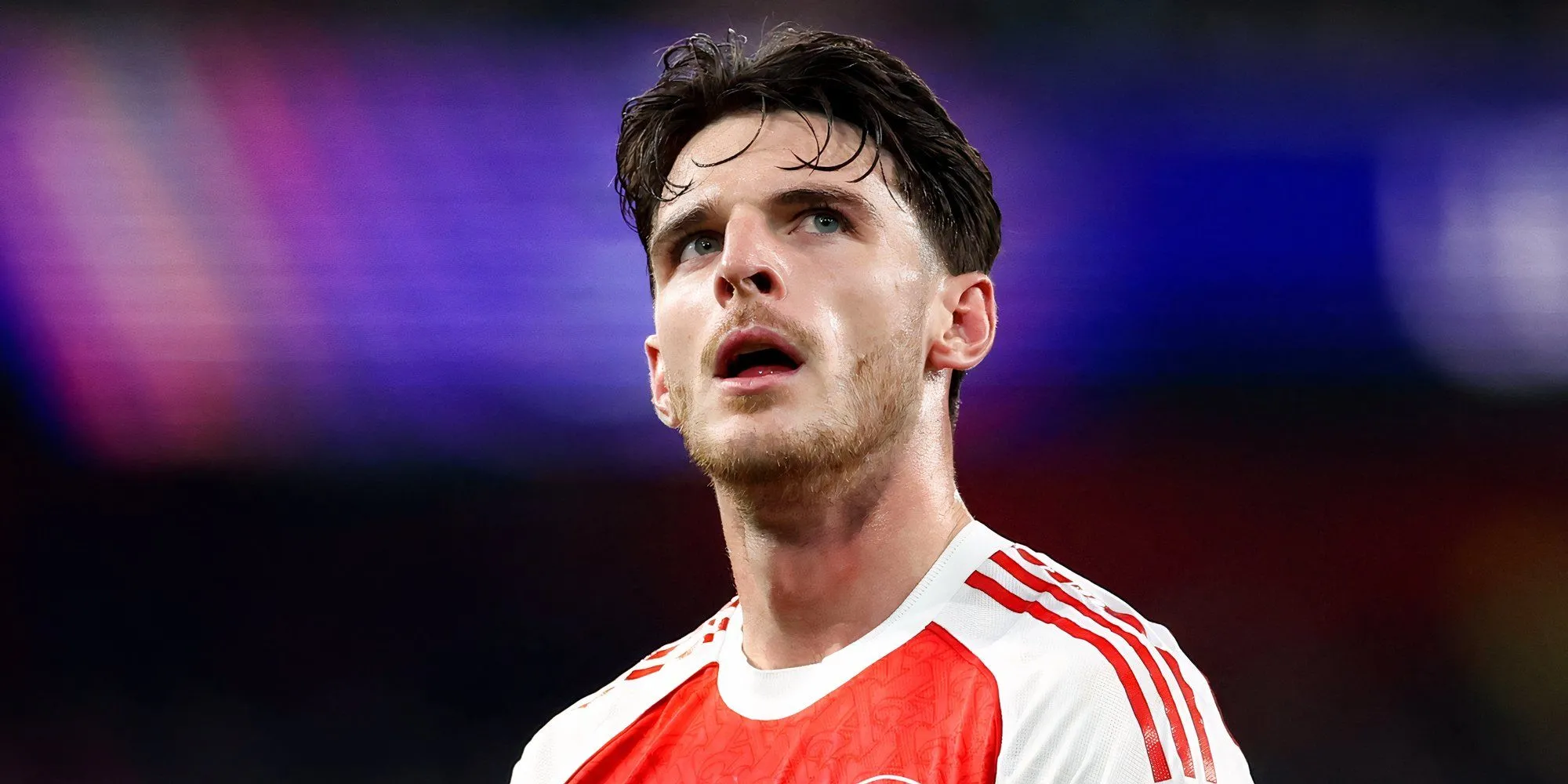 Declan Rice của Arsenal chỉ huy trận đấu từ vị trí tiền vệ giữa