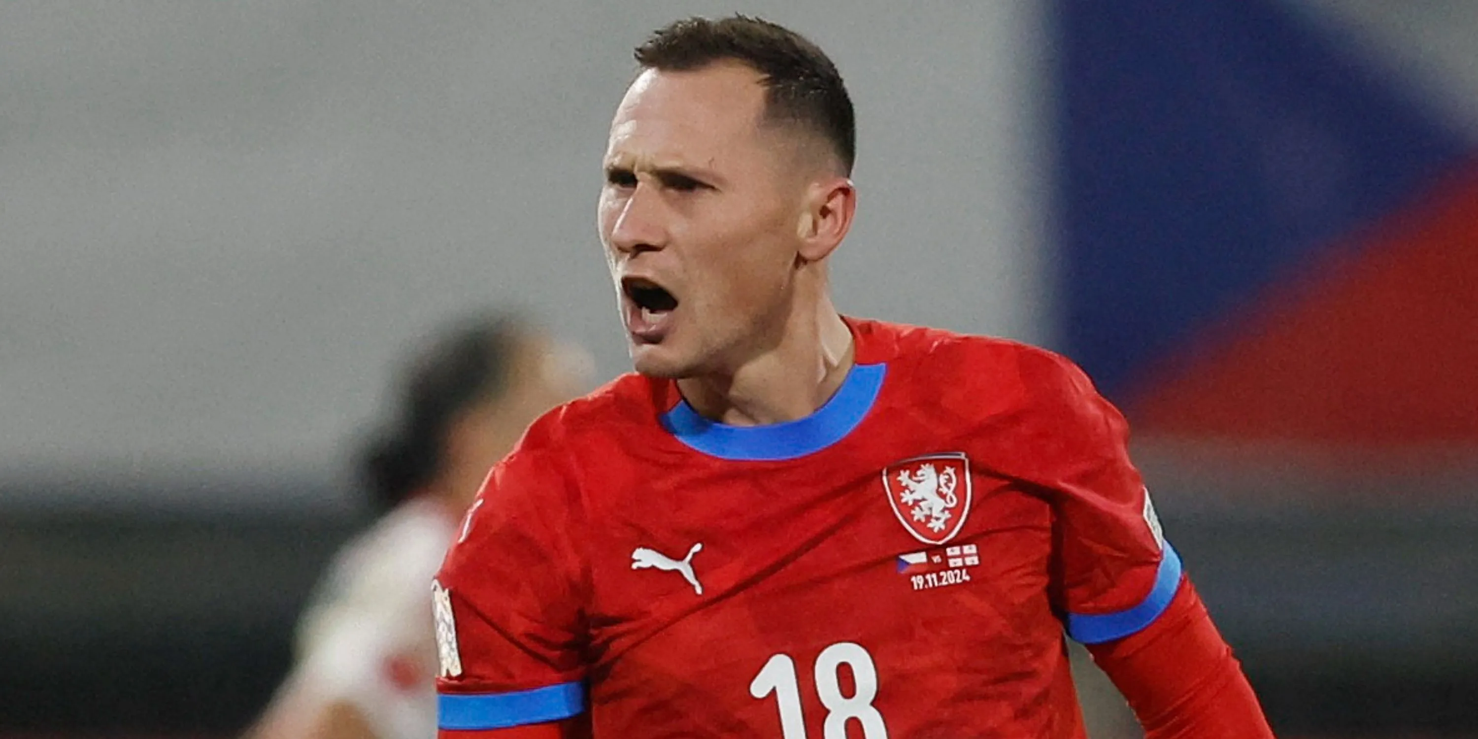 Jan Boril - đội trưởng Slavia Prague sẽ vắng mặt trong trận gặp Arsenal