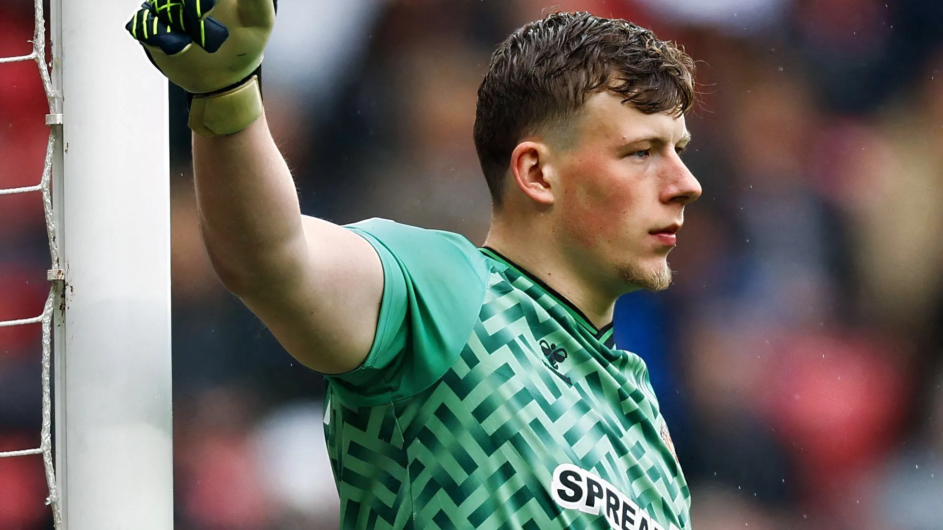 Thủ môn Anthony Patterson trong trận đấu Sunderland vs Blackburn Rovers